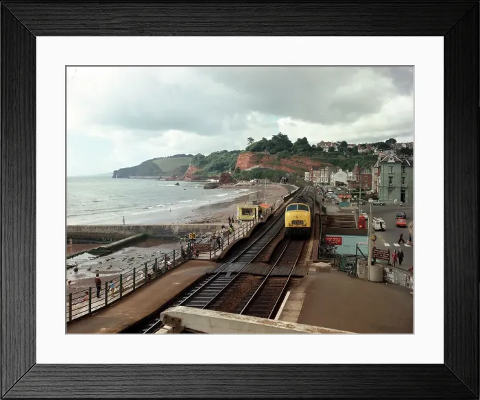 Framed Print : The sea front, Dawlish Framed Print : The sea front, Dawlish