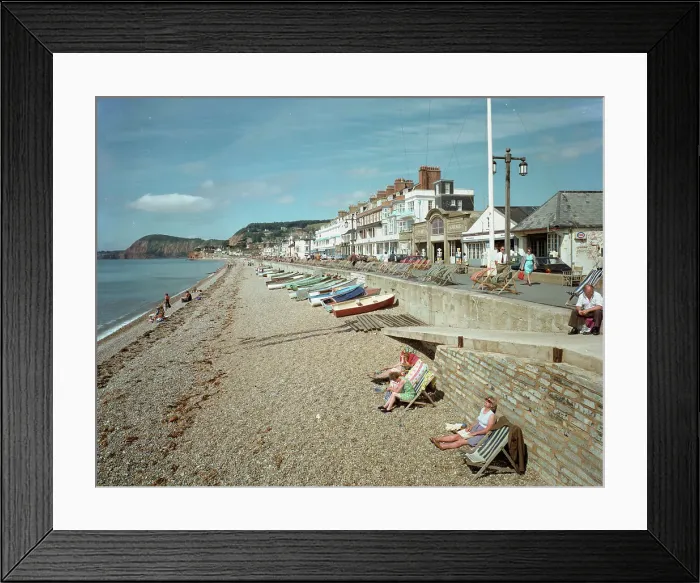 Framed Print : The esplanade, Sidmouth Framed Print : The esplanade, Sidmouth