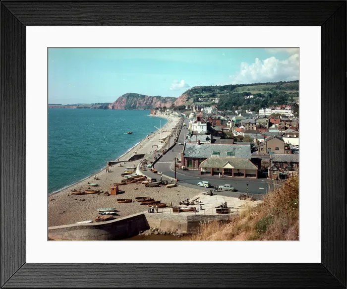 Framed Print : View from Salcombe Hill, Sidmouth Framed Print : View from Salcombe Hill, Sidmouth