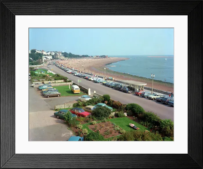 Framed Print : The Esplanade, Exmouth Framed Print : The Esplanade, Exmouth