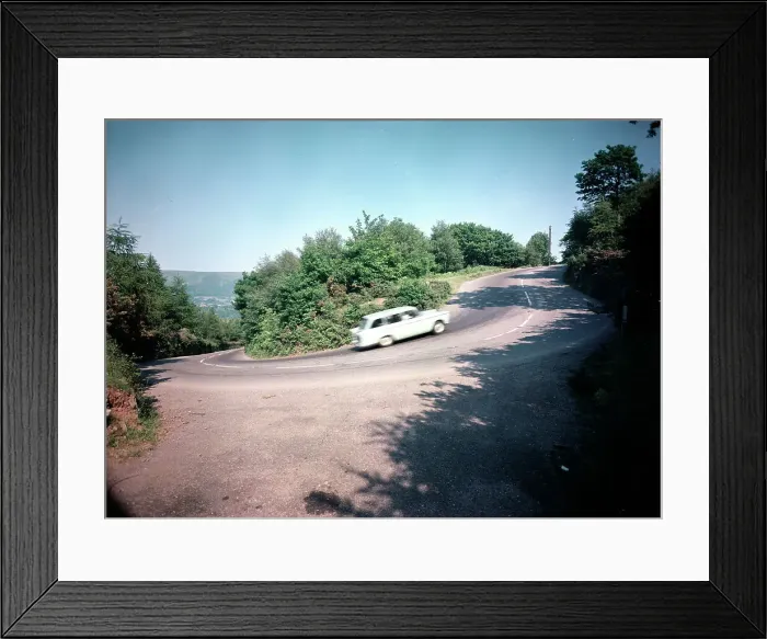 Framed Print : Porlock Hill, Porlock Framed Print : Porlock Hill, Porlock