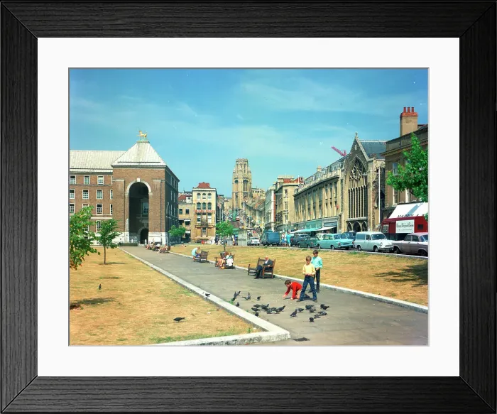 Framed Print : Park Street from College Green, Bristol Framed Print : Park Street from College Green, Bristol