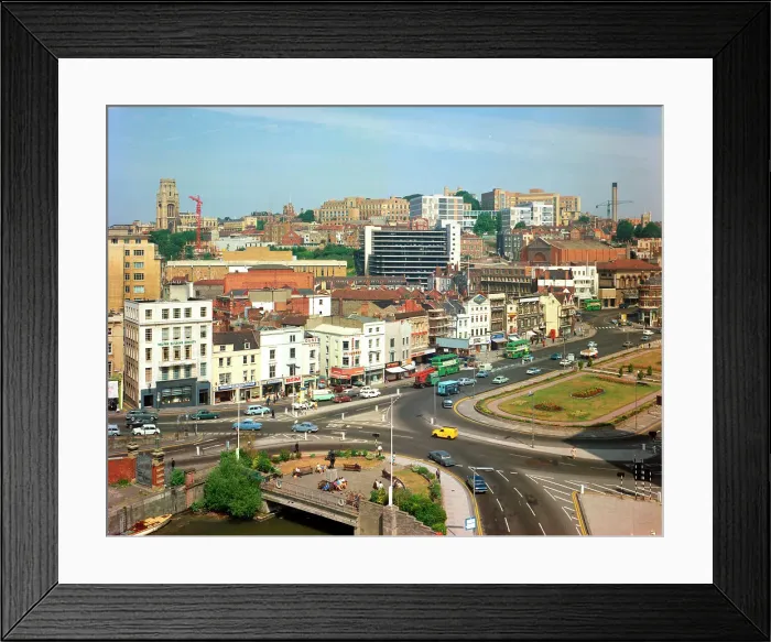 Framed Print : City centre, Bristol Framed Print : City centre, Bristol