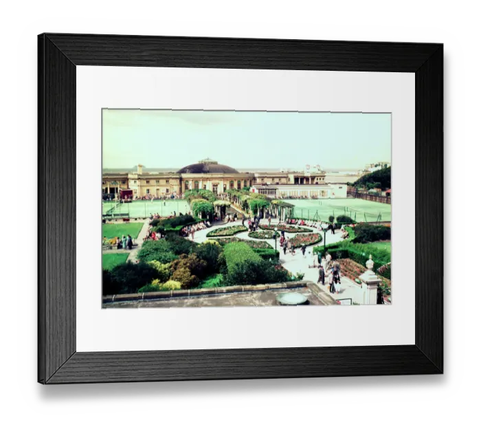 Framed Print : The Winter Garden, Weston-super-Mare Framed Print : The Winter Garden, Weston-super-Mare