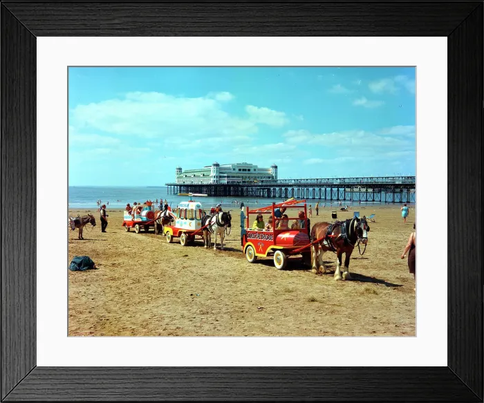 Framed Print : The sands from Grand Pier, Weston-super-Mare Framed Print : The sands from Grand Pier, Weston-super-Mare