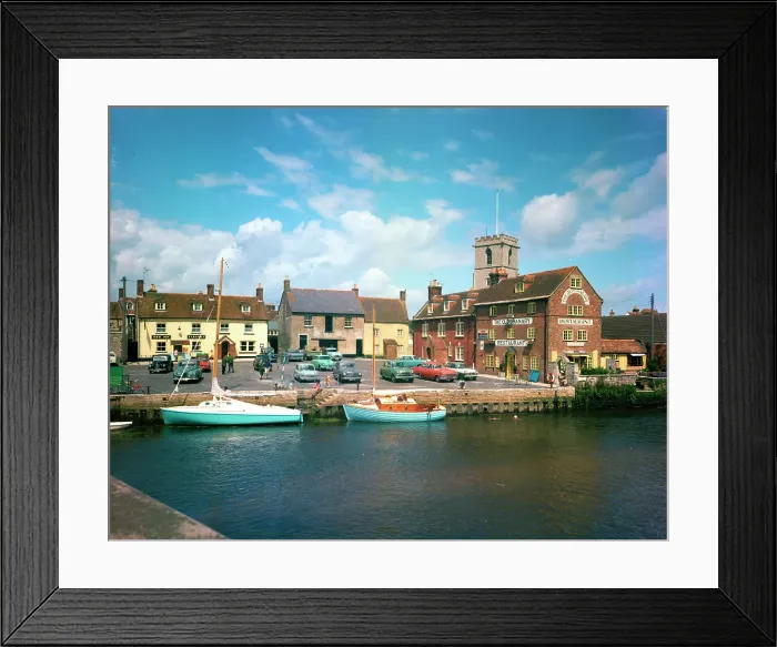 Framed Print : The quay, Wareham Framed Print : The quay, Wareham