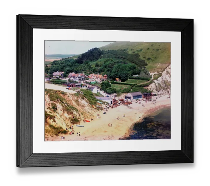 Framed Print : The beach, Lulworth Framed Print : The beach, Lulworth