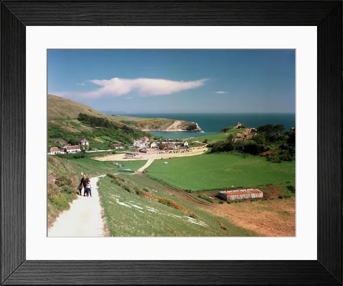 Framed Print : Lulworth Cove, Lulworth Framed Print : Lulworth Cove, Lulworth