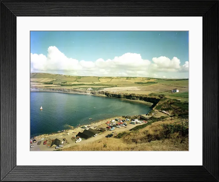 Framed Print : Kimmeridge Bay, Lulworth Framed Print : Kimmeridge Bay, Lulworth