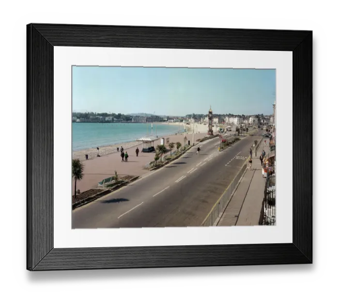 Framed Print : Esplanade and Clock Tower, Weymouth Framed Print : Esplanade and Clock Tower, Weymouth