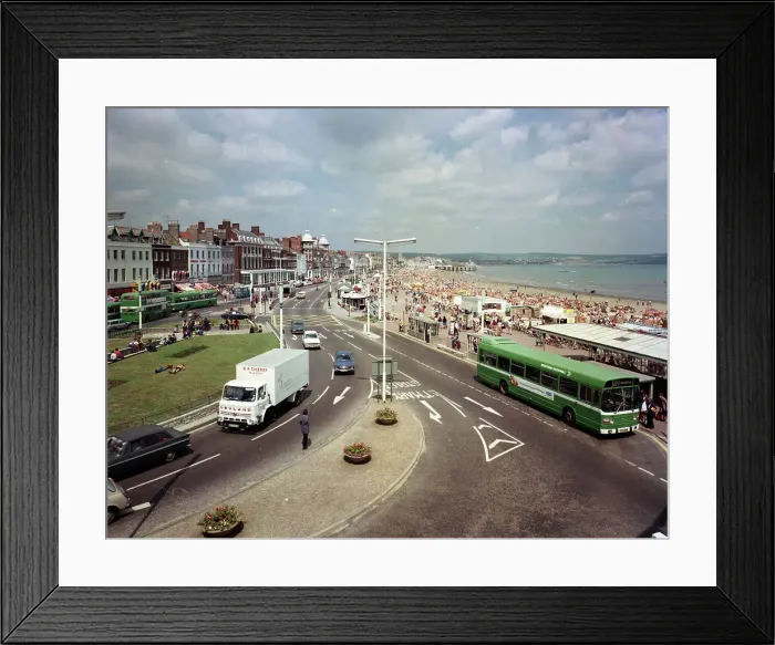 Framed Print : The esplanade, Weymouth Framed Print : The esplanade, Weymouth