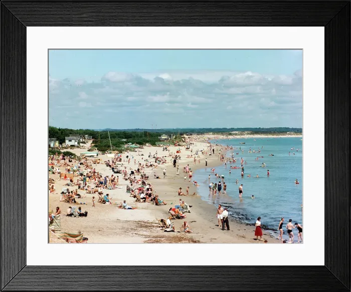 Framed Print : The sands, Studland Framed Print : The sands, Studland
