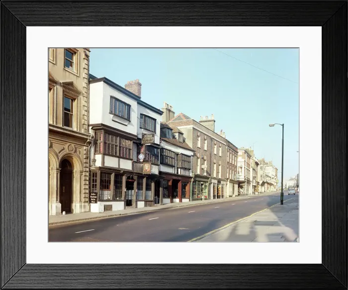 Framed Print : Judge Jeffrey's lodgings, High West Street, Dorchester Framed Print : Judge Jeffrey's lodgings, High West Street, Dorchester