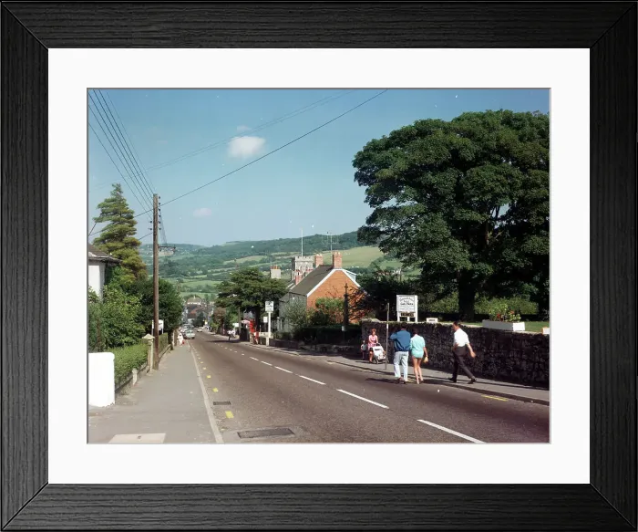 Framed Print : Charmouth Hill, Charmouth Framed Print : Charmouth Hill, Charmouth
