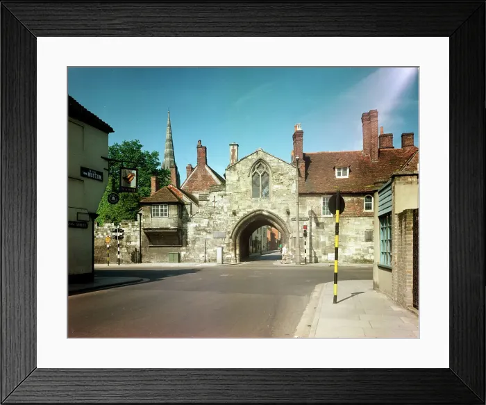 Framed Print : St. Ann's Gate, Salisbury Framed Print : St. Ann's Gate, Salisbury