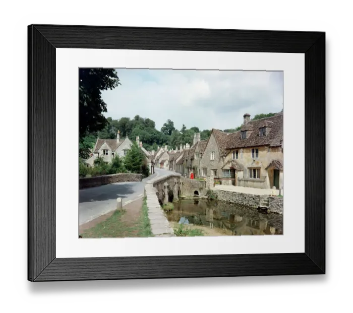 Framed Print : The Bridge, Castle Combe Framed Print : The Bridge, Castle Combe