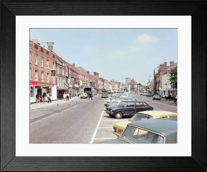 Framed Print : High Street, Marlborough Framed Print : High Street, Marlborough