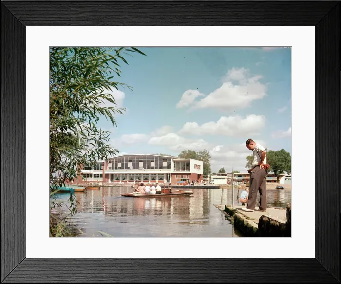 Framed Print : Wick Ferry, Christchurch Framed Print : Wick Ferry, Christchurch