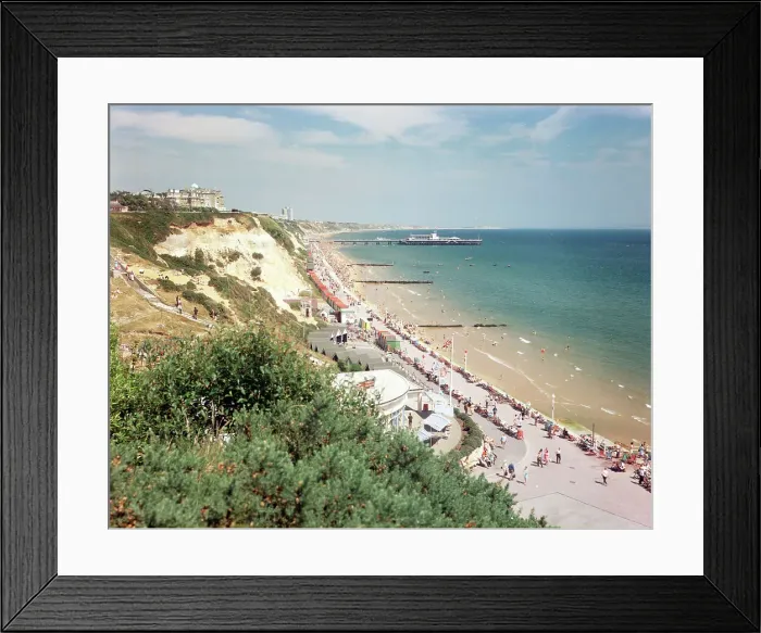 Framed Print : Durley Chine, Bournemouth Framed Print : Durley Chine, Bournemouth