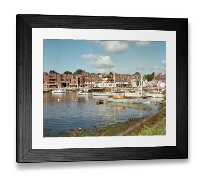 Framed Print : Town Quay, Lymington Framed Print : Town Quay, Lymington