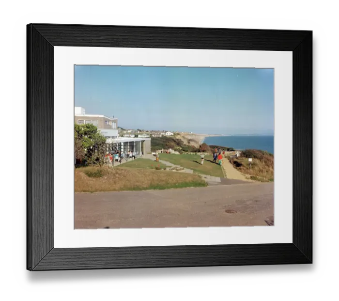 Framed Print : The cliffs, Highcliffe Framed Print : The cliffs, Highcliffe
