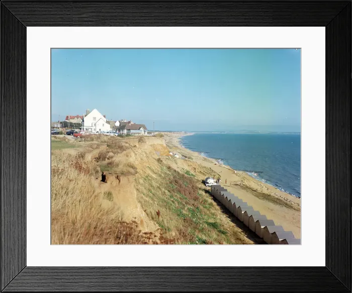 Framed Print : The cliffs, Barton-on-Sea Framed Print : The cliffs, Barton-on-Sea