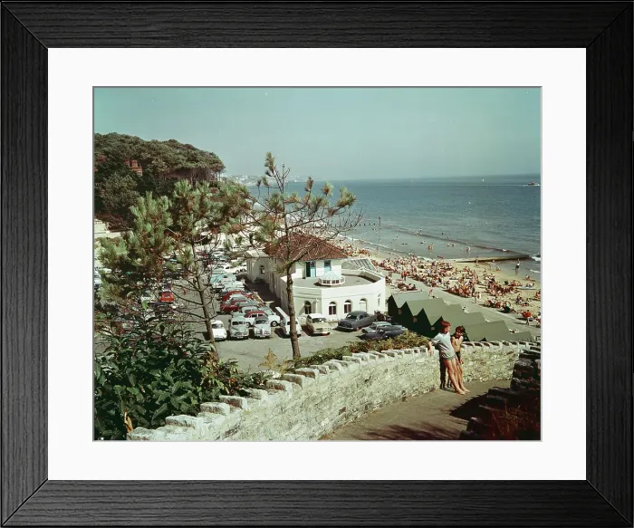 Framed Print : The Chine, Branksome Framed Print : The Chine, Branksome