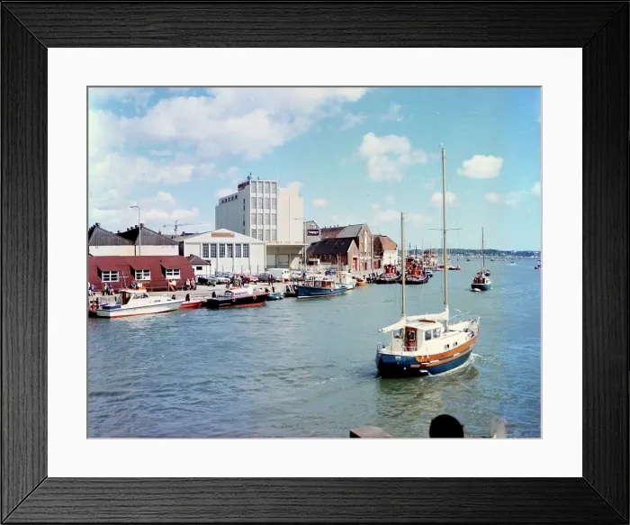Framed Print : The quay, Poole Framed Print : The quay, Poole