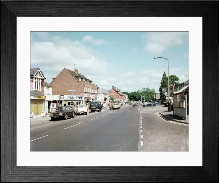 Framed Print : The Broadway, Broadstone, Poole Framed Print : The Broadway, Broadstone, Poole