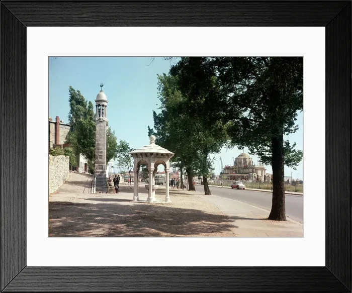 Framed Print : Pilgrim Fathers Memorial, Southampton Framed Print : Pilgrim Fathers Memorial, Southampton