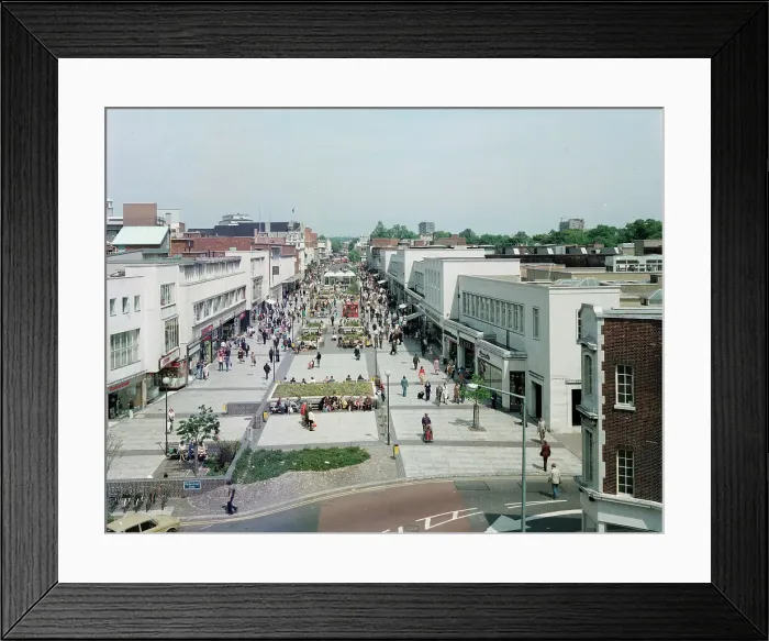 Framed Print : Above Bar, Southampton Framed Print : Above Bar, Southampton
