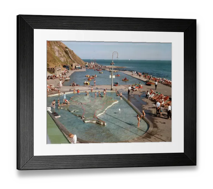 Framed Print : The canoe lake, Ventnor, Isle of Wight Framed Print : The canoe lake, Ventnor, Isle of Wight