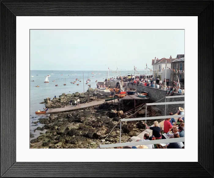 Framed Print : The slipway, Seaview, Isle of Wight Framed Print : The slipway, Seaview, Isle of Wight
