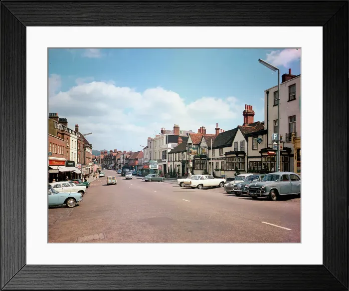 Framed Print : High Street, Dorking Framed Print : High Street, Dorking