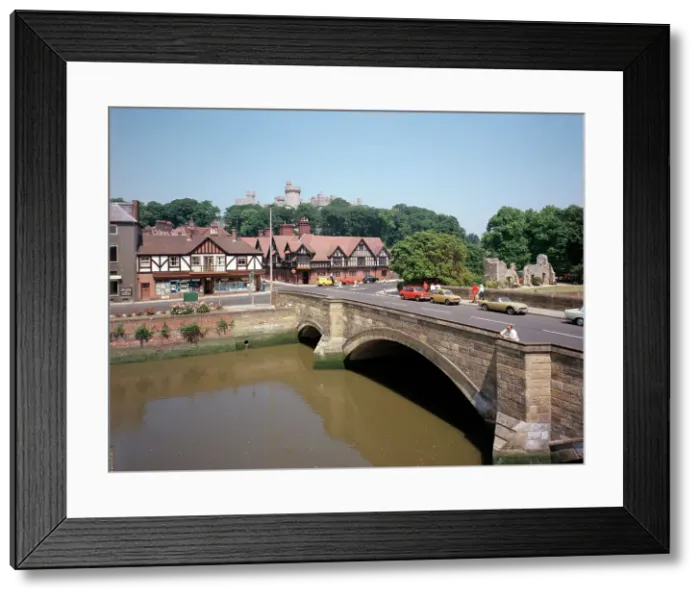 Framed Print : The bridge and castle, Arundel Framed Print : The bridge and castle, Arundel