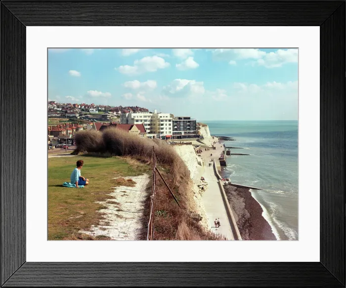 Framed Print : The seafront, Rottingdean Framed Print : The seafront, Rottingdean