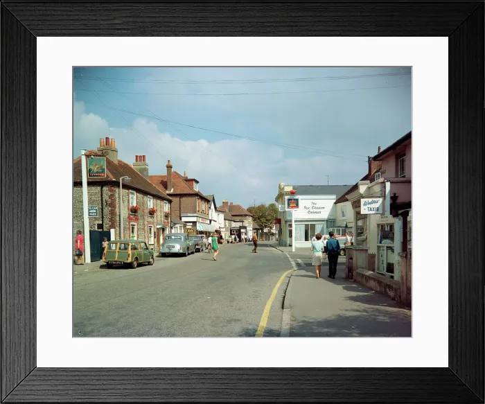 Framed Print : High Street, Selsey Framed Print : High Street, Selsey