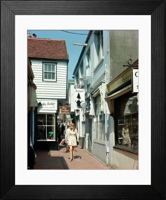 Framed Print : The Lanes, Brighton Framed Print : The Lanes, Brighton