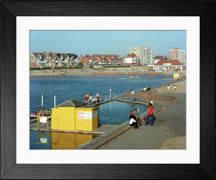 Framed Print : The Lagoon, Hove Framed Print : The Lagoon, Hove