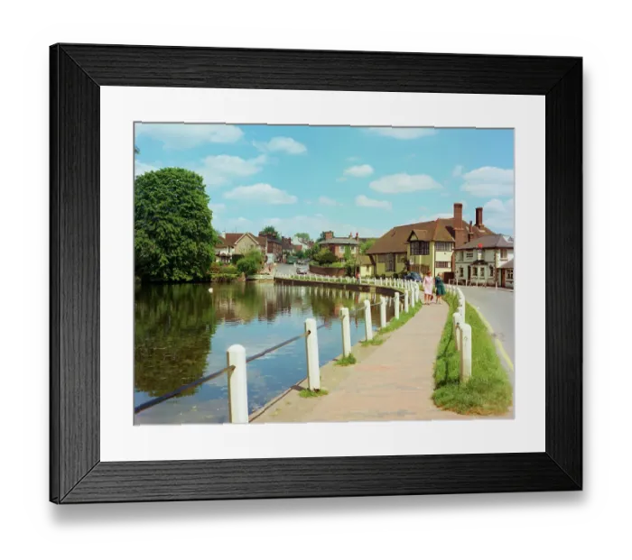 Framed Print : The pond, Lindfield Framed Print : The pond, Lindfield