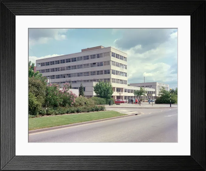 Framed Print : The Town Hall, Crawley