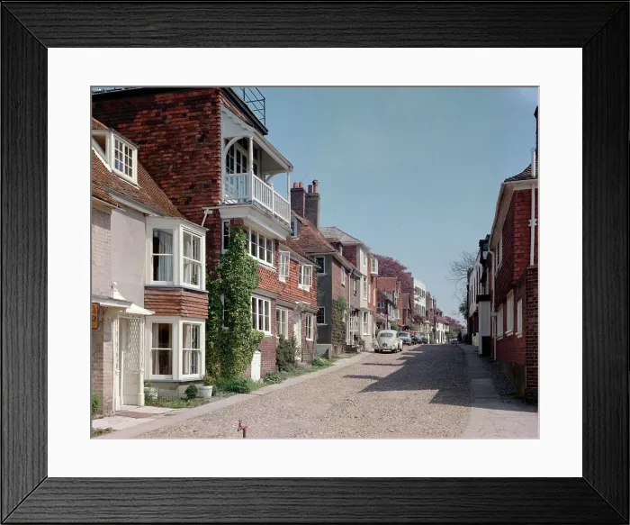 Framed Print : Watchbell Street, Rye Framed Print : Watchbell Street, Rye