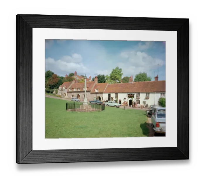 Framed Print : The Green, East Dean Framed Print : The Green, East Dean