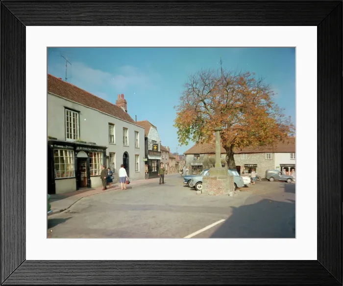 Framed Print : The Square, Alfriston Framed Print : The Square, Alfriston