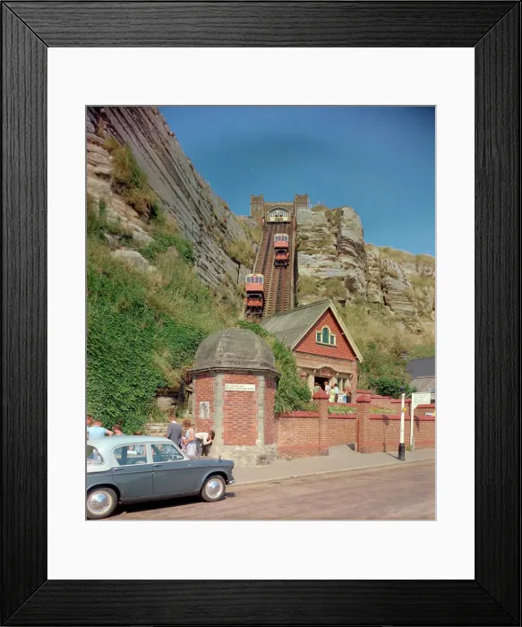 Framed Print : East Hill Lift, Hastings Framed Print : East Hill Lift, Hastings