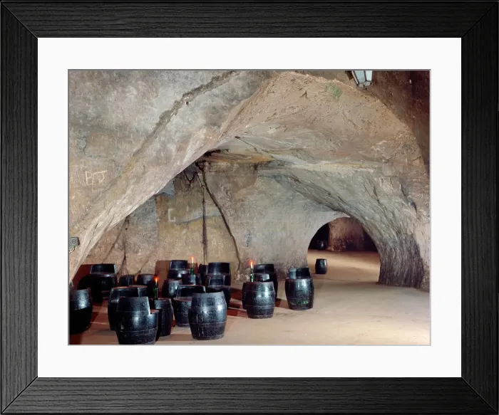 Framed Print : St. Clement's Caves (the café), Hastings Framed Print : St. Clement's Caves (the café), Hastings