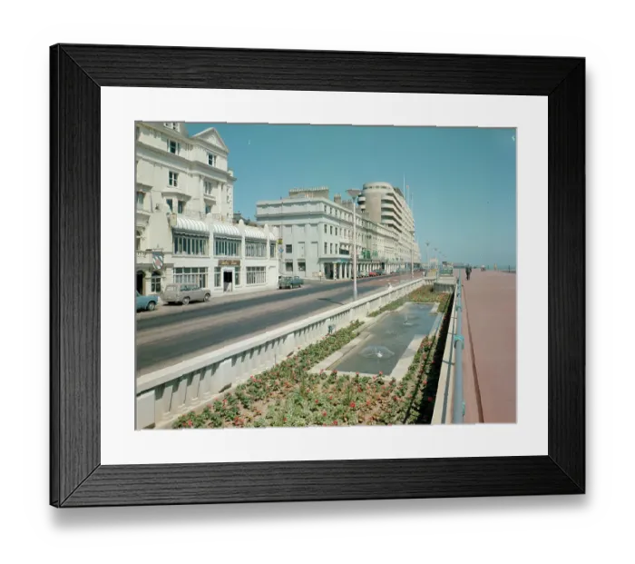 Framed Print : Promenade and Marina, St. Leonards-on-Sea Framed Print : Promenade and Marina, St. Leonards-on-Sea