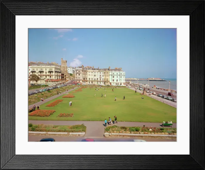 Framed Print : Warrior Square, St. Leonards-on-Sea Framed Print : Warrior Square, St. Leonards-on-Sea