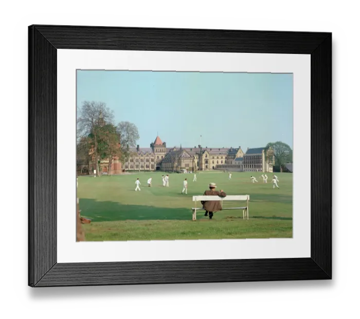 Framed Print : Cricket match at Tonbridge School, Tonbridge Framed Print : Cricket match at Tonbridge School, Tonbridge
