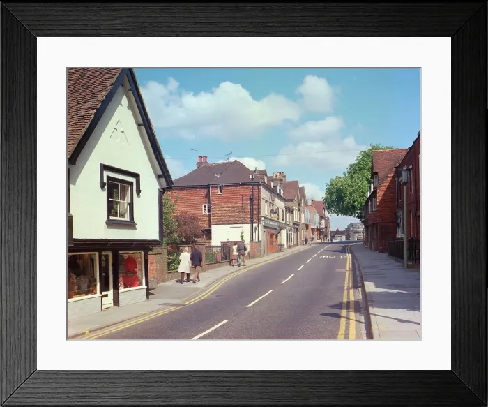 Framed Print : Top o the Hill, London Road, Sevenoaks Framed Print : Top o the Hill, London Road, Sevenoaks